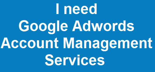 Google AdWords Account Managed Services